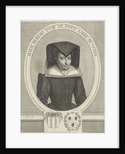 Portrait of Marie Moreau by Theodor van Merlen II