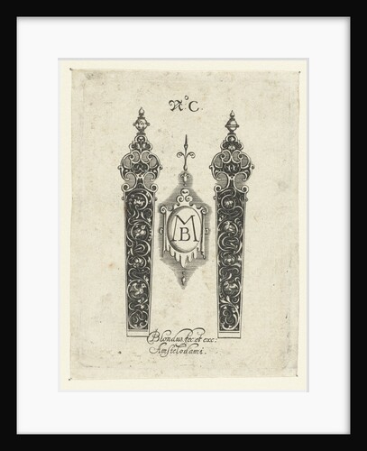 Two knife handles by Michiel le Blon