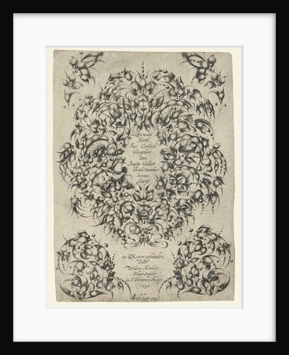 Title Journal: Looff-werck Boeck Seer Constich Geteijckent by Claes Jansz. Visscher II