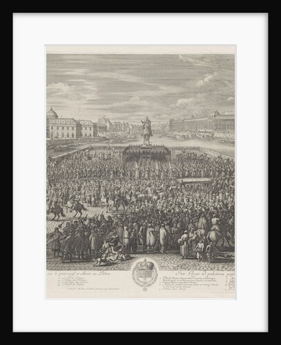 King Louis XIV of France crossing the Pont-Neuf by Jan van Huchtenburg