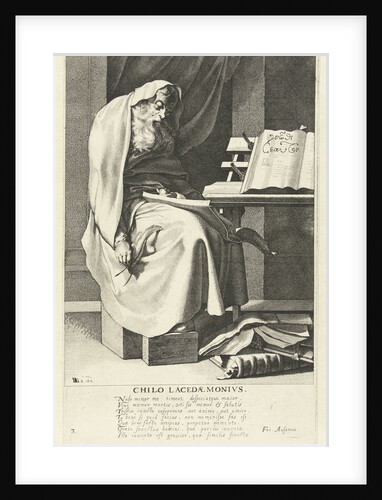 Chilon of Sparta by Nicolaes de Clerck