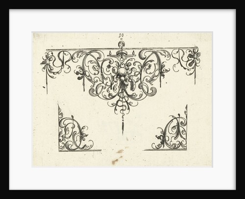 Ornament featuring a fruit trophy by Balthasar Caymox