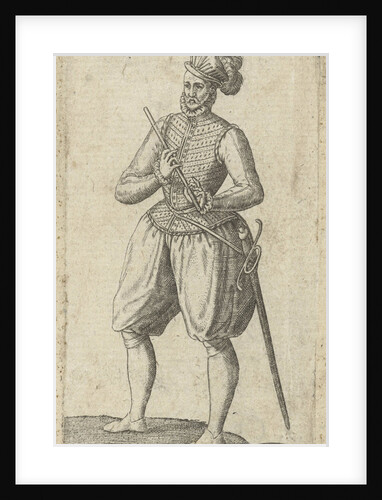 A soldier flutist by Abraham de Bruyn