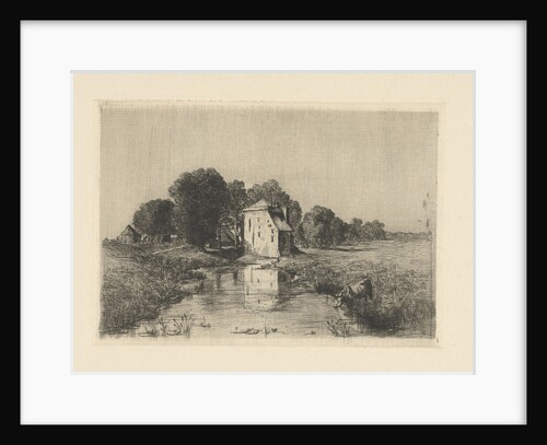 Castle Nijenbeek by jonkheer Barthold Willem Floris van Riemsdijk