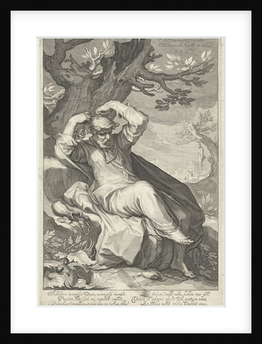 Judas Iscariot hangs himself by Petrus Scriverius