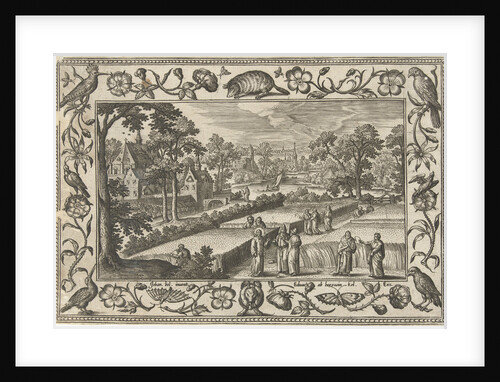 Picking corn on the Sabbath by Eduwart van Hoeswinckel