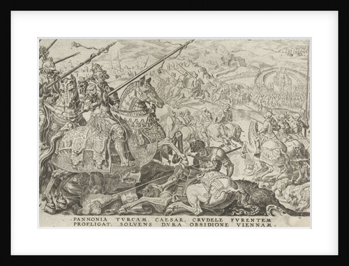 Relief of Vienna, 1529 by Dirck Volckertsz Coornhert