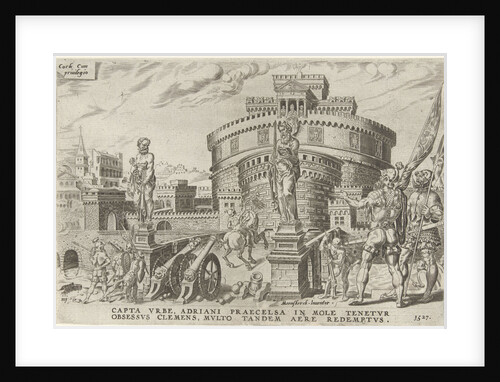 Siege of the Engelenburcht, 1527 by Dirck Volckertsz Coornhert