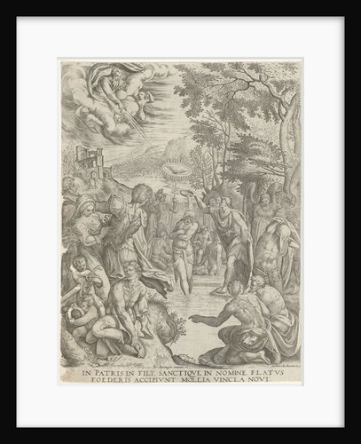 Baptism of Christ by Egidius Horbeck