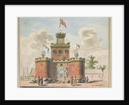 General Reinforcement, decoration on the Kadijksplein, 1795 by Anonymous