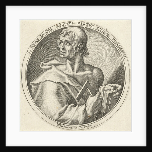 H Jude Thaddaeus by Jacob de Gheyn II