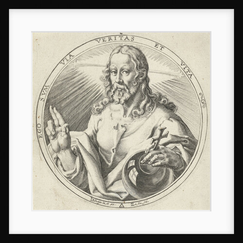 Christ as Salvator Mundi by Jacob de Gheyn II