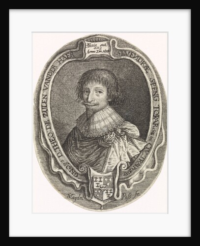 Portrait of Theodoor van Zuylen by Magdalena van de Passe
