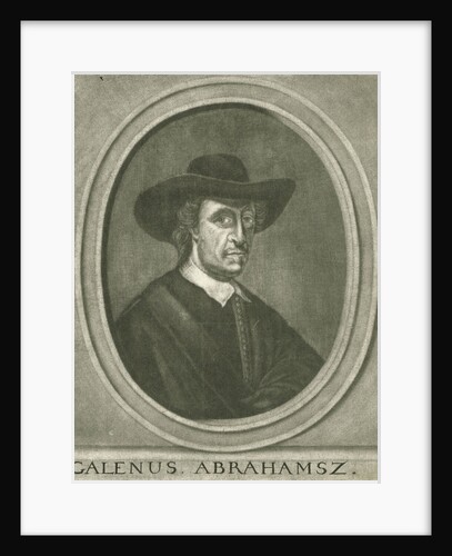 Portrait of Abraham Galen by Anna Maria van Schurman