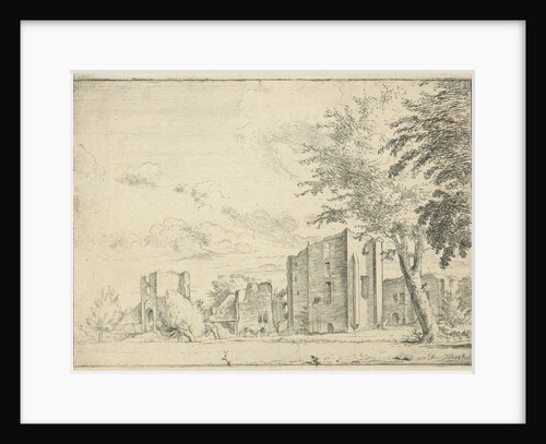 Ruin of castle Brederode by Dirck de Bray