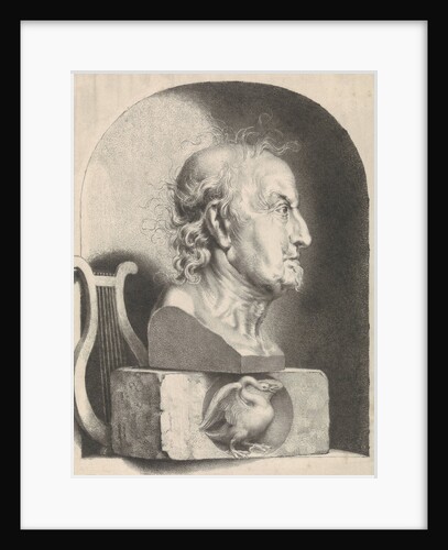 Portrait Bust of Joost van den Vondel by John Lutma II