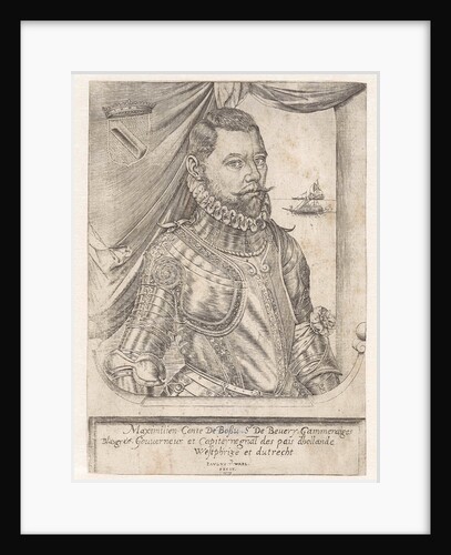 Portrait of Maximilian Hennin, Count Bossu by Paulus van Wtewael