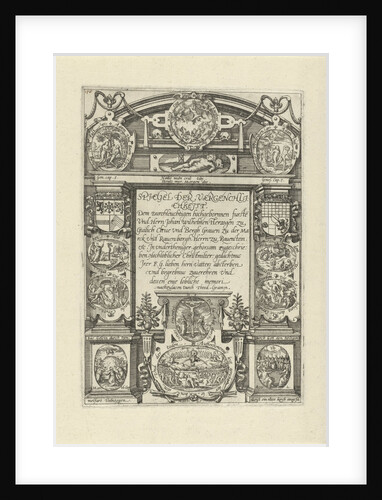 Eleven medallions with biblical scenes by Anonymous