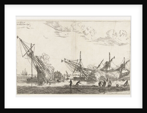 Waterproofing of the hulls of three flutes by Reinier Nooms