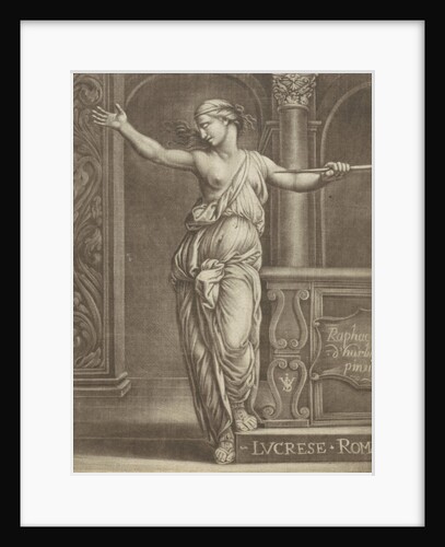 Suicide of Lucretia by Marcantonio Raimondi