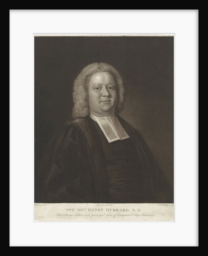 Portrait of Henry Hubbard by Freeman publisher