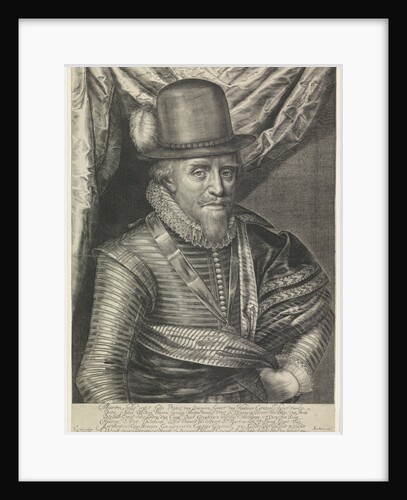 Portrait of Maurits, Prince of Orange by Crispijn van den Queborn