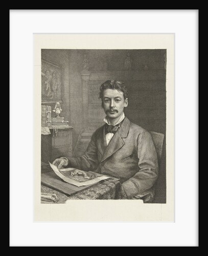 Portrait of Adrian Daniel de Vries Abzn by Petrus Johannes Arendzen