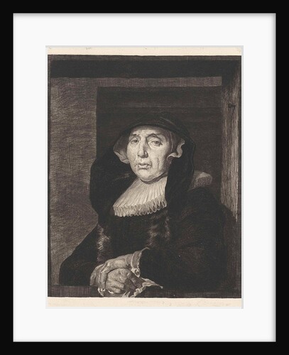 Portrait of an old woman by Govert Flinck
