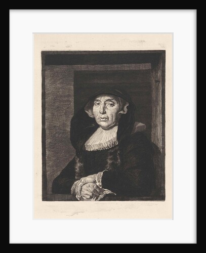 Portrait of an old woman by Govert Flinck