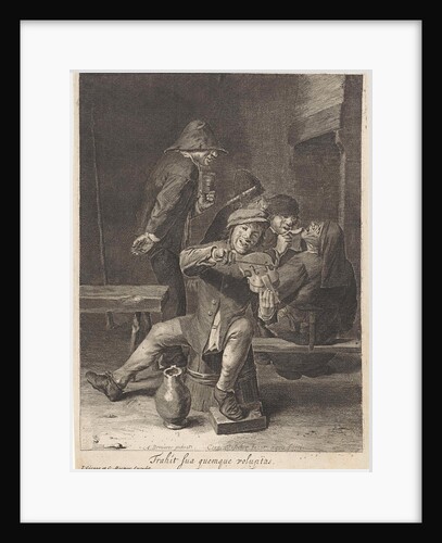 Violin Player, Hearing by Adriaen Brouwer