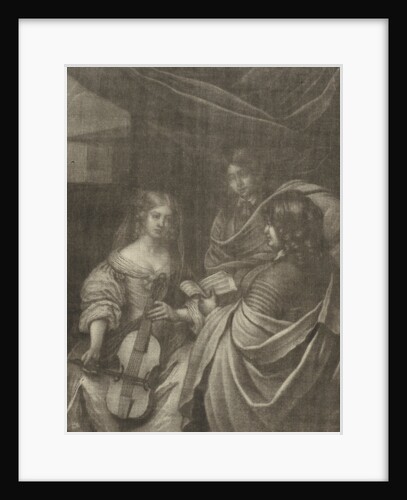 Girl with a violoncello by Frederik de Wit