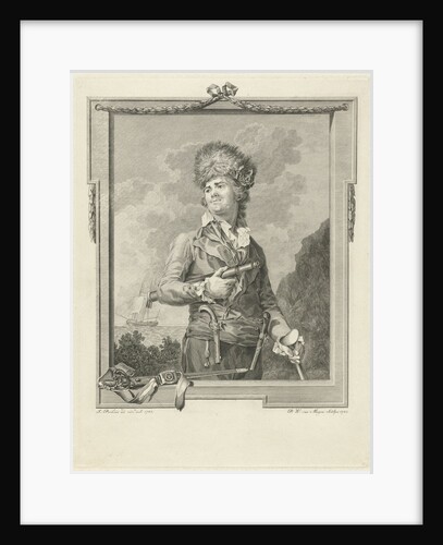 Portrait of Pierre le Turcq by Pieter Willem van Megen