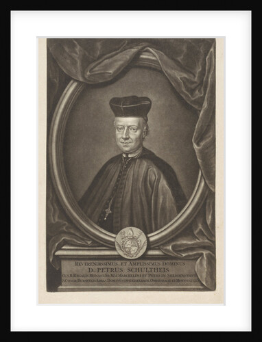 Portrait of Peter Schultheis by Gerard Valck
