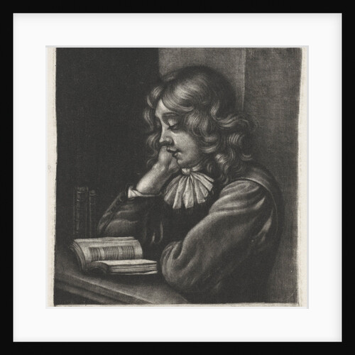 Reading boy by Anonymous