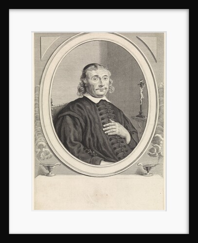 Portrait of Ambrosius Crushing Bergh by Theodor Matham