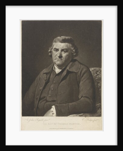 Portrait of Thomas Warton by William Dickinson