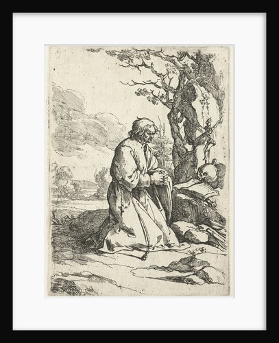 Kneeling hermit by Andries Both