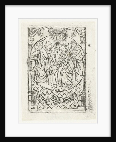 The Holy Family with Anna and Joachim by Israhel van Meckenem