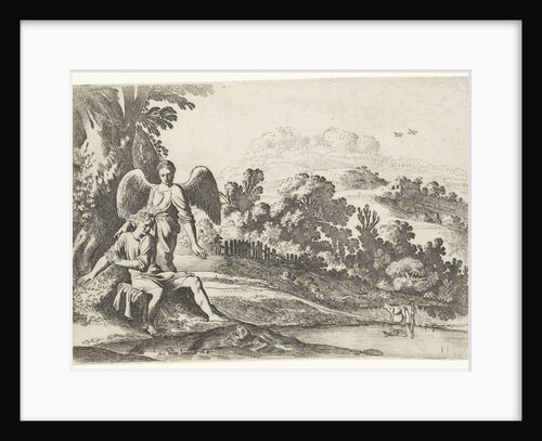 Tobias scares the fish by Abraham van Waesberge I