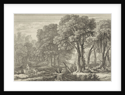 Venus kidnaps Adonis by Lodewijk XIV