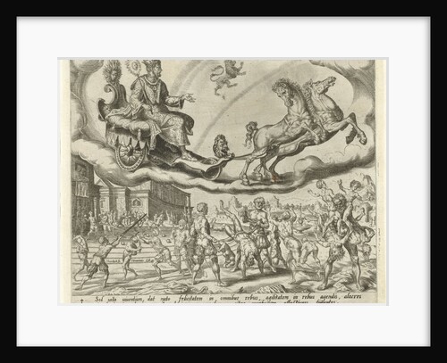 Sol, the sun, and his children by Hieronymus Cock