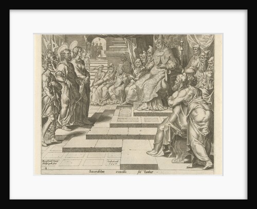 Peter and John before the High Priest by Hieronymus Cock