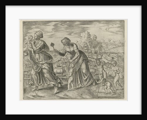 Mankind must learn everything by Philips Galle