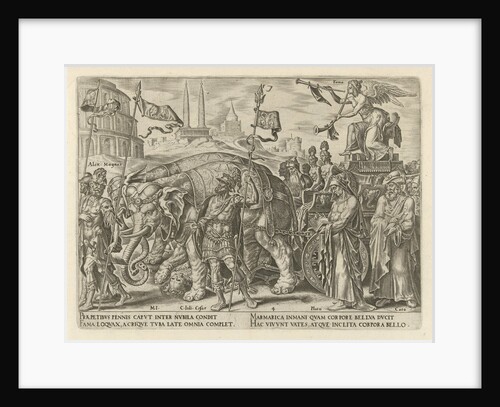 Triumph of fame by Hadrianus Junius