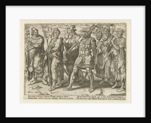 Famous and infamous rich people by Hadrianus Junius