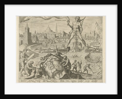 Colossus of Rhodes by Hadrianus Junius