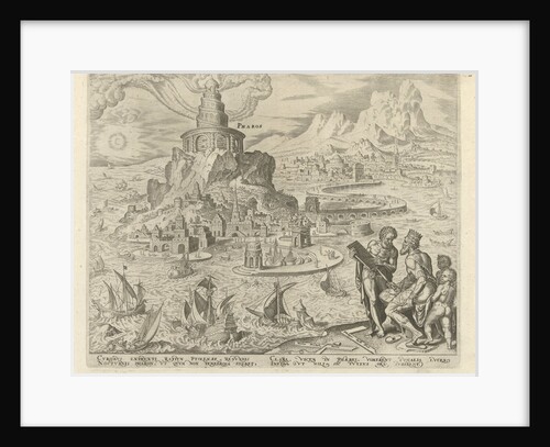 Lighthouse of Alexandria by Hadrianus Junius