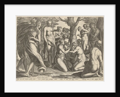 Birth of Adonis by Philips Galle