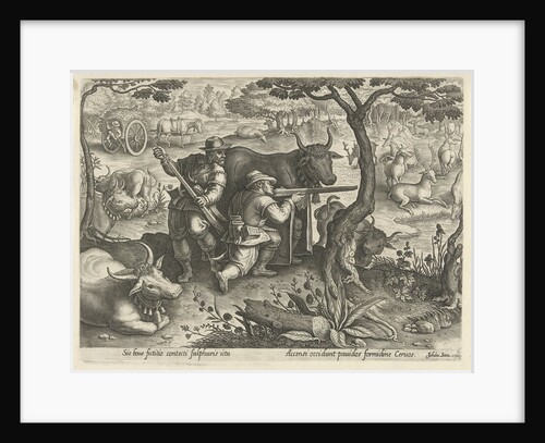 Deer Hunting using camouflage by Lodewijk XIV