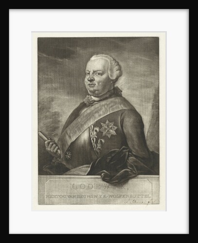 Portrait of Louis Ernst, Duke of Brunswick-Wolfenbüttel by Aert Schouman